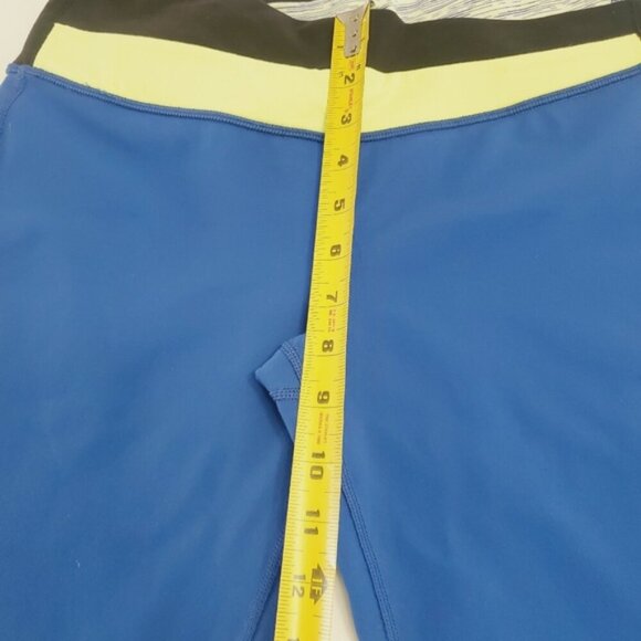 Vintage Y2K Lululemon Groove Pant Flare Yoga Pants Blue 8 - Picture 6 of 10